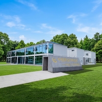 Maison préfabriquée en structure acier, kit de maison modulaire, bâtiment moderne portable, économie d'énergie, design personnalisé