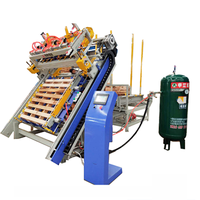 ALWI-Machine automatique de clouage de palettes en bois, capacité 380V 7S, ligne de production artisanale de matériaux de qualité