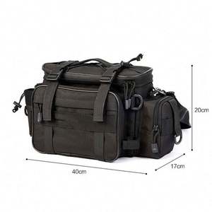 Échantillon gratuit Sac de pêche durable pour canne à pêche Sac de transport Organisateur Pochettes de rangement et bandoulière pour le transport - Product Image 6