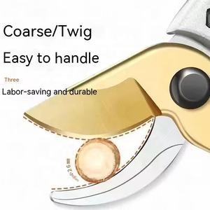 กรรไกรบายพาสแบบมือถือหนักเกรดอุตสาหกรรมมืออาชีพ Sk5ที่จับเหล็กใบมีดอลูมิเนียมอัลลอยด์สำหรับกิ่งไม้ - Product Image 4