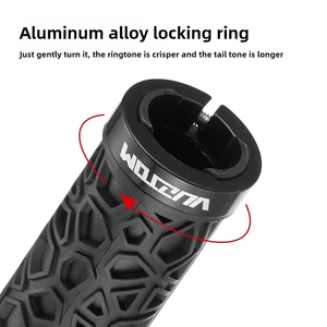 Manillar de Bicicleta con Doble Bloqueo, Empuñadura de Goma, Apto para Bicicleta Plegable, Bicicleta de Playa, Scooter - Product Image 5