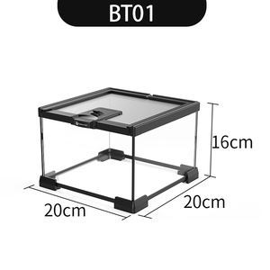 Cage en <span class=keywords><strong>verre</strong></span> pour animaux de compagnie, aquarium, tortue, lézard, reptile, aménagement paysager - Product Image 5