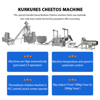 Machine à extruder à vis unique pour la fabrication de Cheetos, Kurkure, chips soufflées et autres snacks de maïs, ainsi que de NikNaks