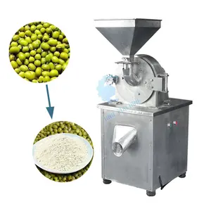 Machine de broyage de poudre de graines de moutarde de feuille de moringa de café de poivre sec commercial