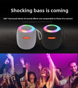 Low Price Popular Sell 309 Wireless 5.0 Speaker High Aesthetic Value RGB LED Lights Sound System Outdoor Home Use Subwoofer - Product Image 5