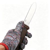 Couteau à lame fixe en acier DC53 avec manche en Micarta, pour la chasse, le camping, la survie, les activités de plein air, outil EDC avec étui Kydex