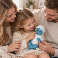 BAkwbwBY Poupée Reborn 12 Pouces Silicone Intégral Caucasienne Bébé Nouveau-Né Réaliste Collection OEM ODM Grossiste Fournisseur
