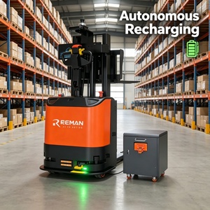 Chariot élévateur autonome Stackerman, hauteur de levage 2,5 m, capacité de charge 1,5 tonne, robot intelligent de superposition de palettes pour entrepôt - Product Image 6