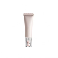Tube de gloss à lèvres 10ml 20ml 30ml, tube cosmétique 19mm, applicateur de gloss à lèvres, bouchon à vis, transparent, rose satiné, couleur personnalisée, logo personnalisé