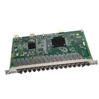 JUQU GPON OLT C300/C320 16-Port FTTH/GTGH Fiber Board dengan Jaringan 10G, Daya DC 48V/AC 220V