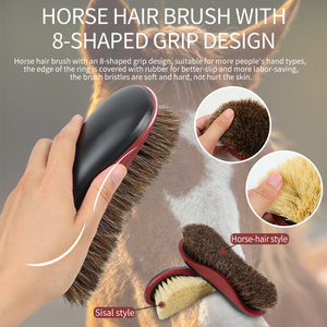 Kit de herramientas para caballos 6 en 1 con logotipo personalizado al por mayor de fábrica, juego de aseo para caballos, cepillo para caballos para aseo y <span class=keywords><strong>baño</strong></span> - Product Image 5