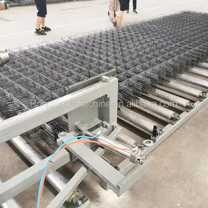 Línea de producción de soldadura de malla de alambre de construcción, totalmente automática, con tecnología avanzada