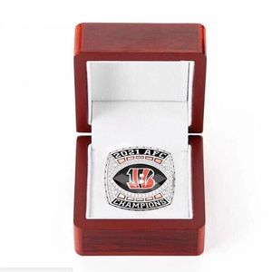 Nuovo Anello Ufficiale del Campionato 2021 dei Cincinnati <span class=keywords><strong>Bengals</strong></span>, Design a Tema Calcistico - Product Image 6