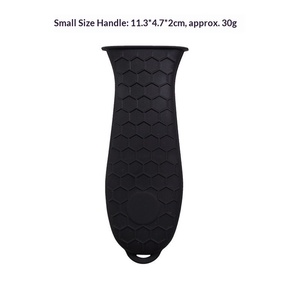 Support de poignée de casserole rectangulaire en silicone antidérapant résistant à la chaleur pour la cuisine - Product Image 4