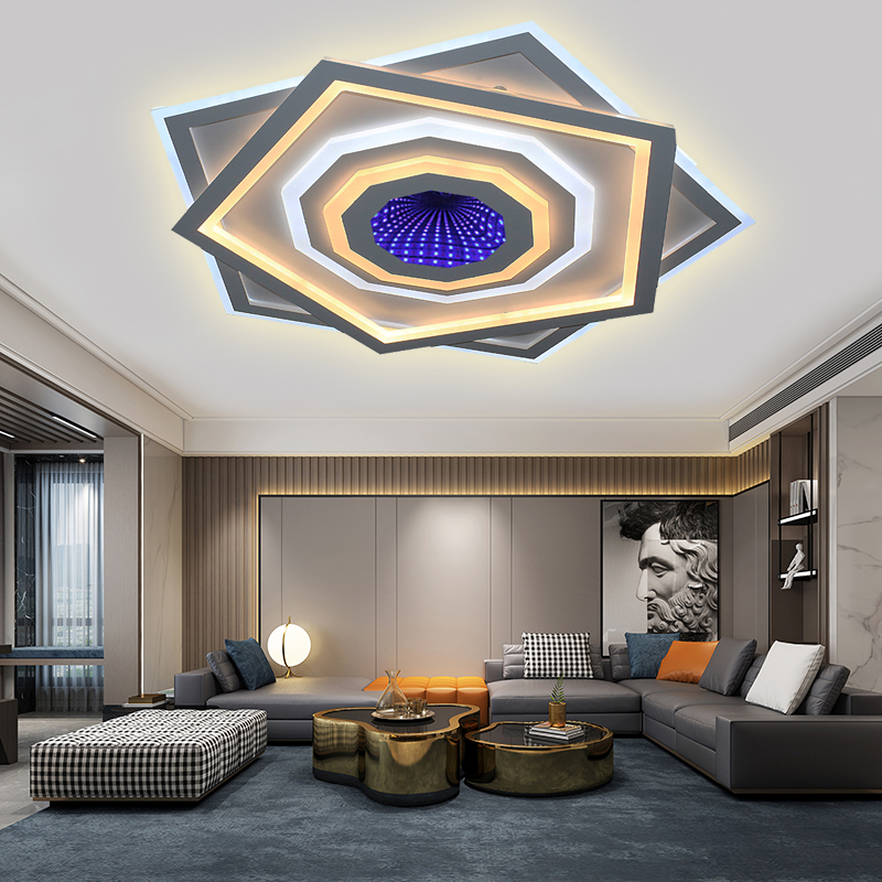 Modern Led Ceiling Lamp Rc With