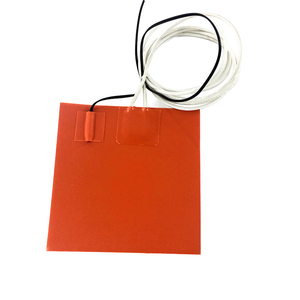 12v 24v 120v 220v 200 gradi industriale flessibile in gomma siliconica cuscinetto riscaldante con termostato - Product Image 5