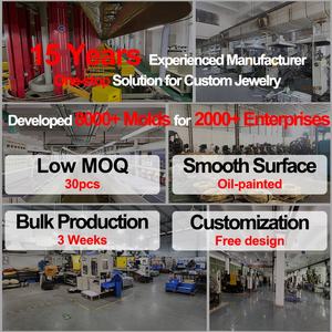 <span class=keywords><strong>Yogoo</strong></span> Jewelry Logotipo personalizado Collar de aleación de zinc Colgante Encanto Chapado en oro Estilo religioso y lindo con anillo de Salto Grande para niños - Product Image 4