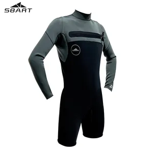 New Design Yamamoto Diving Suit Short Sleeve Snorkeling Surfing Wetsuit Chest Zipper Traje De Buceo Thermal Wetsuit For Kayak