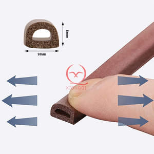 Vente en gros de bandes d'étanchéité en caoutchouc EPDM en forme de D, anti-collision, auto-adhésives 3M, isolation contre le vent, la poussière et le bruit, <span class=keywords><strong>pour</strong></span> portes et <span class=keywords><strong>fenêtres</strong></span> - Product Image 5