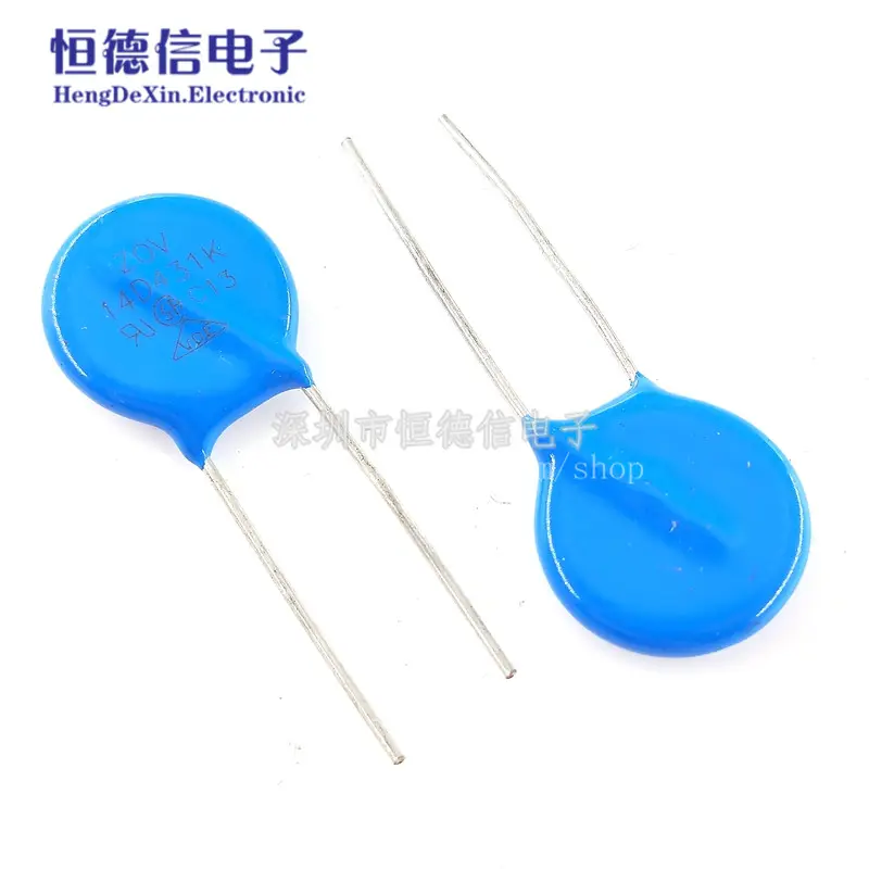 Voltage Dependent Resistor 14d431 14d431k Pressure-Resistant 430V Surge Device Can Be Directly Photographed