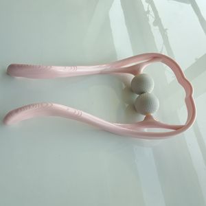 Nacken <span class=keywords><strong>massage</strong></span> gerät Druckpunkt Selbst manuell Shiatsu Trig Point Tiefen gewebe <span class=keywords><strong>massage</strong></span> für Nacken muskeln - Product Image 4