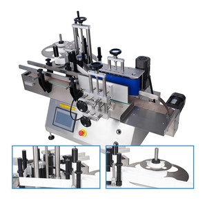 MT-130 Best Price Fully Automatic Commercial Desktop Round Bottle <b>Label</b> <b>Applicator</b> Drink Glass Jar Can Stickers Labeling Machine - Product Image 4