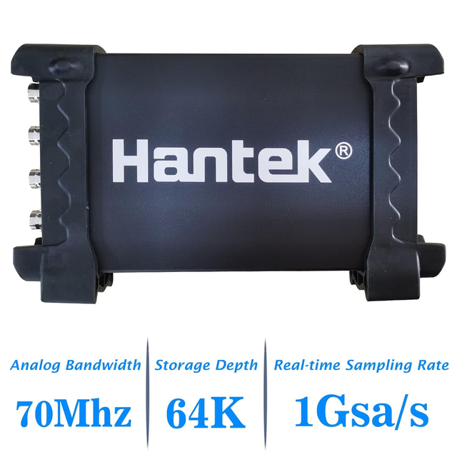HANTEK 6074BC Digital Oscilloscope 70MHz 1GSa/s 4CH USB Virtual Oscilloscope Diagnostic Instrument Diagnostic Tool