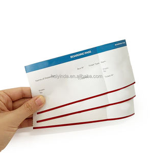 Attractions touristiques personnalisées Carte d'embarquement thermique pour <span class=keywords><strong>billet</strong></span> d'entrée pour événement d'<span class=keywords><strong>avion</strong></span> - Product Image 3