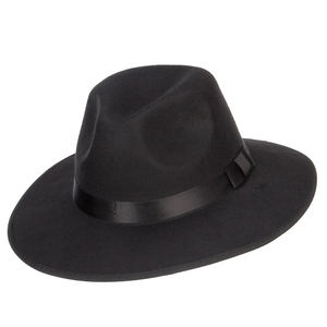 Vente en gros de <span class=keywords><strong>chapeau</strong></span> Fedora en polyester <span class=keywords><strong>Borsalino</strong></span> 100% à larges bords <span class=keywords><strong>chapeau</strong></span> Panama en <span class=keywords><strong>feutre</strong></span> de laine avec ruban personnalisé - Product Image 1