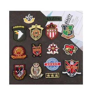 Customized Hot Label Club Badge Patch Embroidery Hot Label