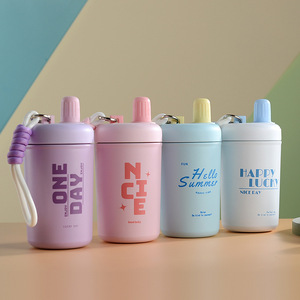 <span class=keywords><strong>Bouteille</strong></span> d'eau portable avec paille et corde <span class=keywords><strong>Bouteille</strong></span> d'eau chaude froide d'été <span class=keywords><strong>Jus</strong></span> de café <span class=keywords><strong>sous</strong></span> <span class=keywords><strong>vide</strong></span> en acier inoxydable - Product Image 2
