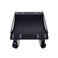 Chariot de déplacement de roues en acier robuste, cric de positionnement de véhicule, chariot de roues de voiture, chariot de roues de voiture hydraulique