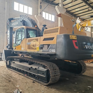 Excavatrice Volvo EC480 d'origine, 48 tonnes, d'occasion, pour travaux lourds, mines et carrières, grande capacité de terrassement, haute performance. - Product Image 2