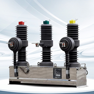 Disjoncteur extérieur triphasé 95 kV 50/60 Hz à air comprimé sous vide, à déclenchement rapide, résistance aux interférences 1 000, 25-40 kA - Product Image 2