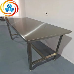 Mesa de Trabajo de Acero Inoxidable 304 de Venta Caliente con Altura Ajustable para Uso en Oficina en Casa y Laboratorio, Diseño Contemporáneo - Product Image 4