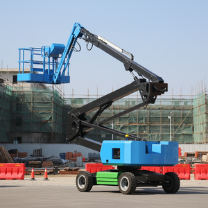 Deze 14m knikarmhoogwerker met diesel aangedreven knikarm - Product Image 1