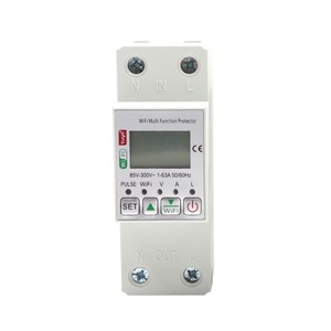 Compteur d'électricité intelligent Graffiti 10A 100A monophasé avec contrôle à distance WiFi et surveillance de la consommation pour la maison - Product Image 4