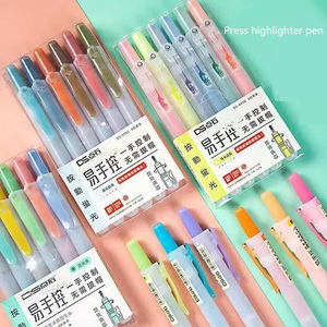 Bán buôn tùy chỉnh nhựa ép Bút Highlighter cho văn phòng & Trường học - Product Image 2