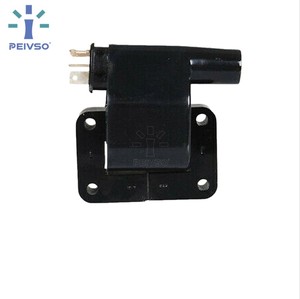 Bobine d'allumage PEIVSO haute tension de qualité supérieure OEM E5D318100B pour Mazda 323 Protege 1.6L 1986-1987 avec garantie - Product Image 1