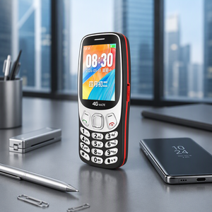 Téléphone <span class=keywords><strong>senior</strong></span> OEM ODM 2.4 Dual SIM 4G VoLTE T27 avec <span class=keywords><strong>touches</strong></span> en cristal, grande autonomie, sans caméra, Type-C, lampe torche à un clic - Product Image 1