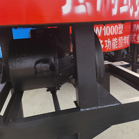 500L Diesel-Betonmischer Vertikal - JW Hochleistungs-Zementmischer mit Motor für Abgelegene Baustellen