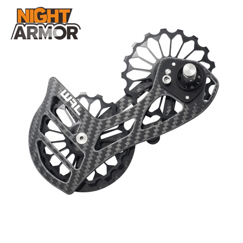 Задний переключатель передач из углеродного волокна для велосипеда, большой направляющий керамический подшипник 5800 6800R8000 R7000 9000