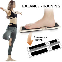 Planche inclinée en bois de civière de mollet d'inclinaison réglable professionnelle de forme physique