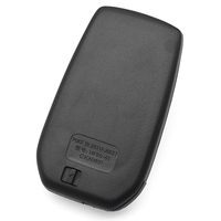 Carcasa Universal para Llave Inteligente con Control Remoto Keyless Go, 4 Botones, TOY12, Llave de Emergencia sin Cortar, Funda para Llave de Coche, Repuesto de Llaves de Vehículo