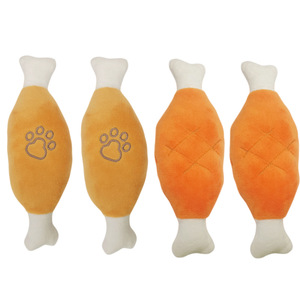 Jouets sonores en peluche pour chiens et chats, durables, résistants à la mastication, éducatifs, vente en gros pour le modèle transfrontalier Xw001 - Product Image 5