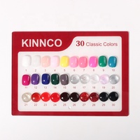 KINNCO Nouveau Kit Complet de Manucure Professionnel – Collection de 30 Couleurs Classiques de Vernis Gel Longue Durée – Ensemble de Vernis Gel UV à Marque Privée