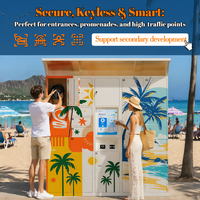 Casier de rangement intelligent en acier, étanche et écologique, directement de l'usine chinoise, pour stations balnéaires, touristes, avec paiement par code QR, OEM