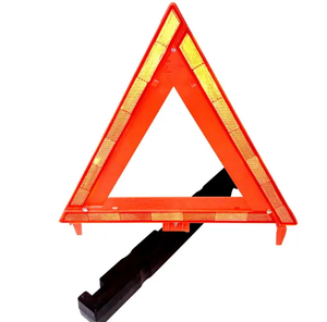 Triangolo di Emergenza Pieghevole in ABS+PMMA, Segnale di Avvertimento Riflettente per Sicurezza - Product Image 2