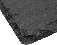 Planche à fromage japonaise naturelle de style minimaliste 25x12cm en forme de bande en ardoise pour sushi