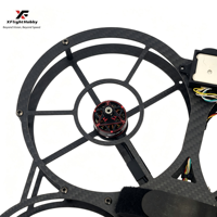 XFlight Hobby Cinewhoop de 5 pulgadas listo para volar, aeronave cinematográfica FPV con protectores de hélices, 6S 1500mAh 150km/h